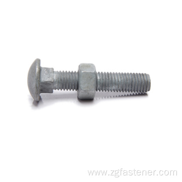 Hot dip galvanized cup head square neck bolts